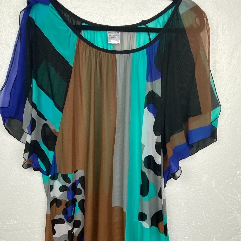 Sunflair Summer Beach Dress Tunic Sz 16